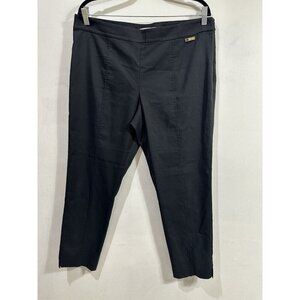 Tory Burch Vanner Women's Slim Ankle Ponte Knit‎ Workwear Pants 10